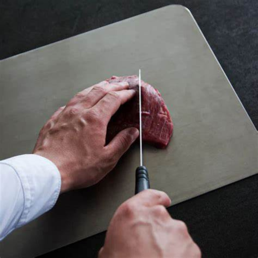 InoxPro™ - Tabla de Cortar de Acero Inox