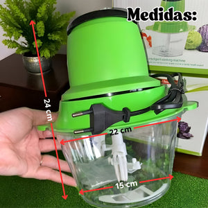 ¡PICADOR DE ALIMENTOS ELÉCTRICO!🔥🍅🥬